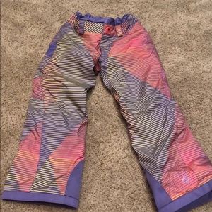 Girls Spyder ski pants